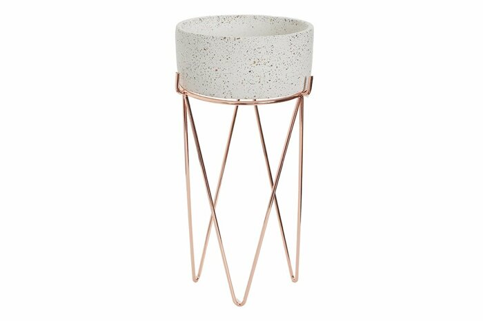 Napa Beyaz Çiçeklik 46cm