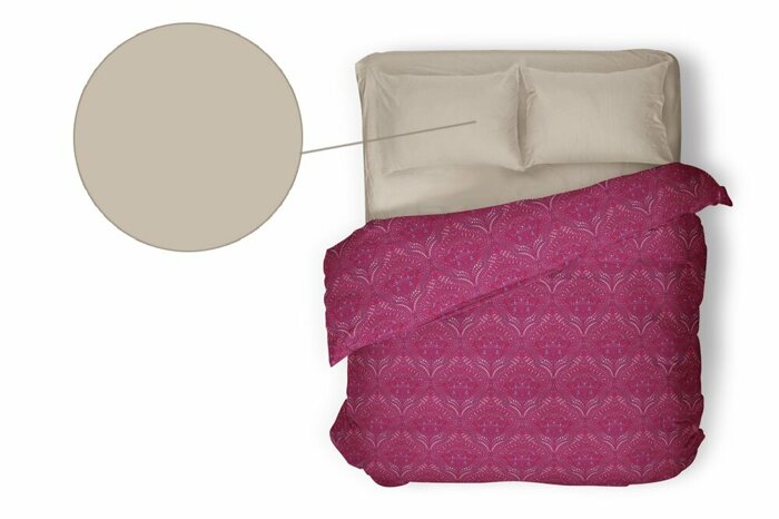 Colore Bej 2 li Yastık Kılıfı 50x70cm