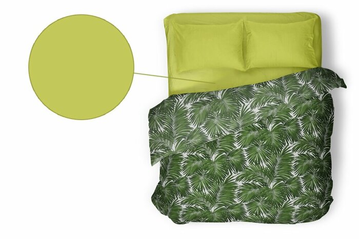 Colore Limon Yeşil Çarşaf Çift Kişilik Lastikli 240x260cm
