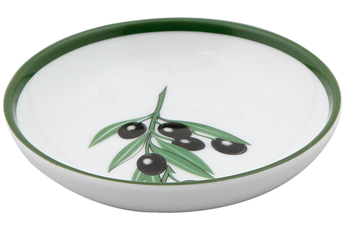 Zeytin Dalı Yağ Tabağı 10cm