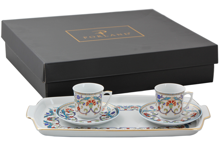 Perçem Kahve Takımı 5 Parça