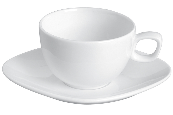 Perspective Beyaz Tabaklı Çay Fincanı 210cc