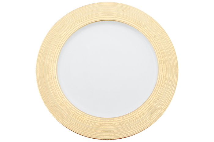 Avignon Altın Düz Tabak 32cm