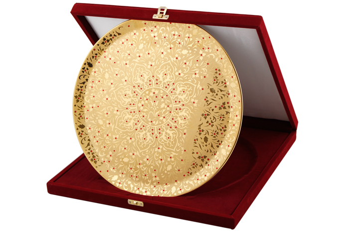 Tılsım Altın Duvar Tabağı 32cm