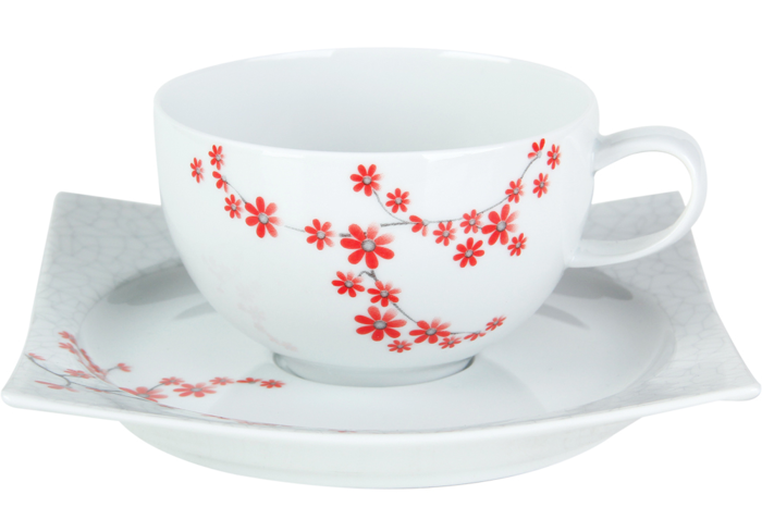 Moribana Tabaklı Çay Fincanı 200cc