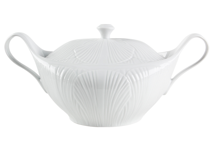 Yaprak Beyaz Kapaklı Çorbalık 2890cc