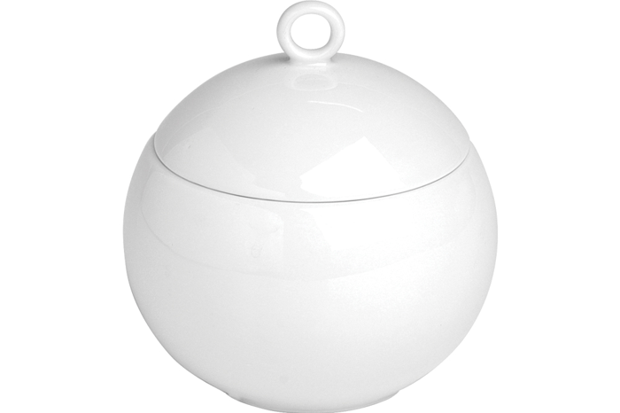 Zen Beyaz Kapaklı Şekerlik 340cc