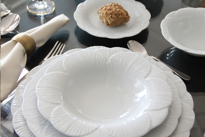 Yaprak 41 Parça 6 Kişilik Yemek Takımı