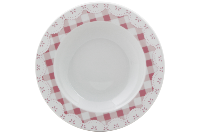 Pötikare Pembe Çukur Tabak 22cm