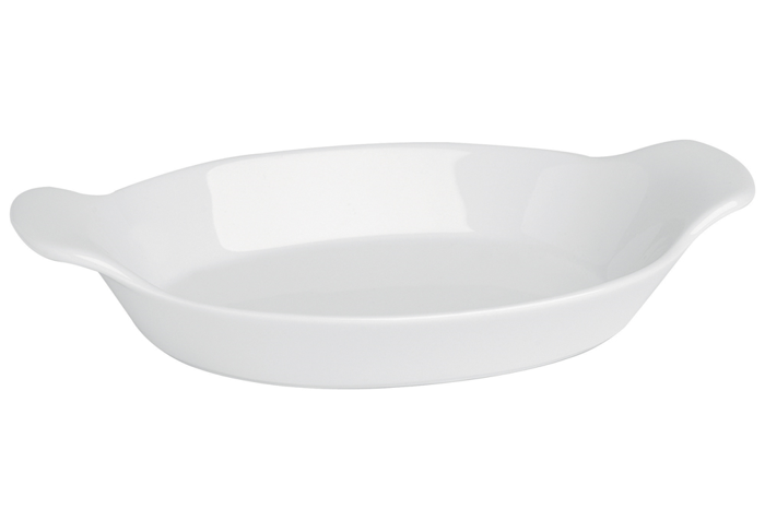 Luna Beyaz Fırın Kabı 22cm