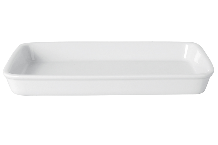 Beyaz Fırın Kabı 34cm