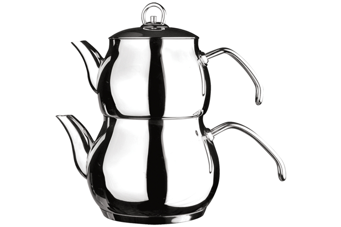 Tonton Çelik Çaydanlık