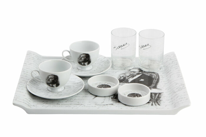 Atatürk Kahve ve İkram Takımı 9 Parça