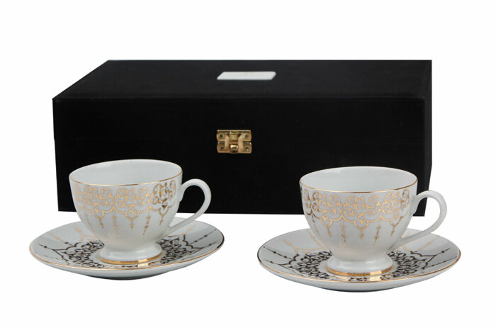 Ferhest Gold Çay Fincan Takımı 4 Parça