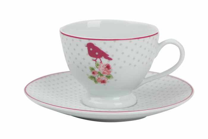 Secret Garden Tabaklı Çay Fincanı 170cc