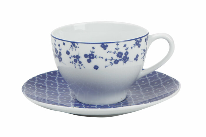 Blue Passion Tabaklı Çay Fincanı 210cc