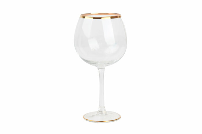 Altın Kırmızı Şarap Bardağı 580cc