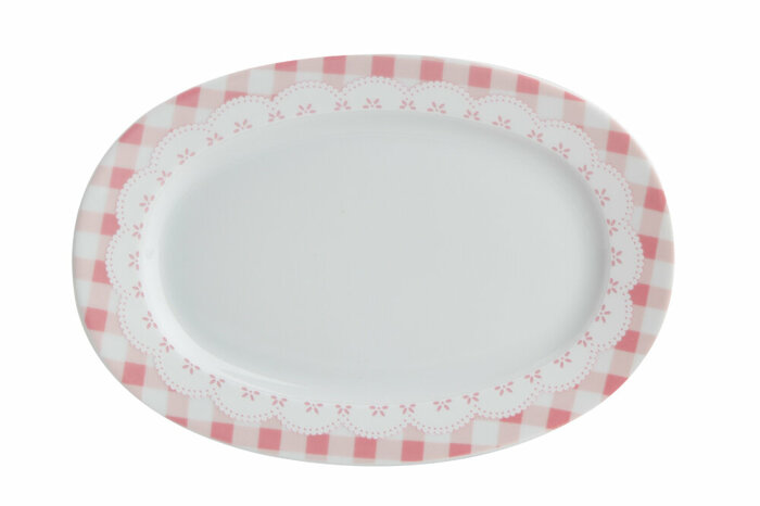 Pötikare Pembe Kayık Tabak 24cm