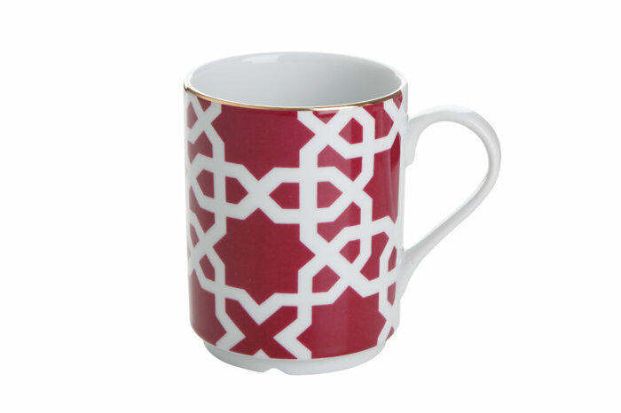 Morocco Desen5 Fuşya Kupa 345cc