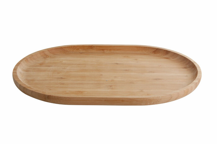 Bamboo Ahşap Düz Tabak 28cm