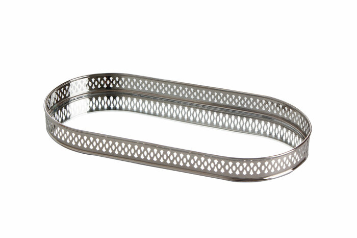 Persia Dekoratif Oval Tepsi 38cm