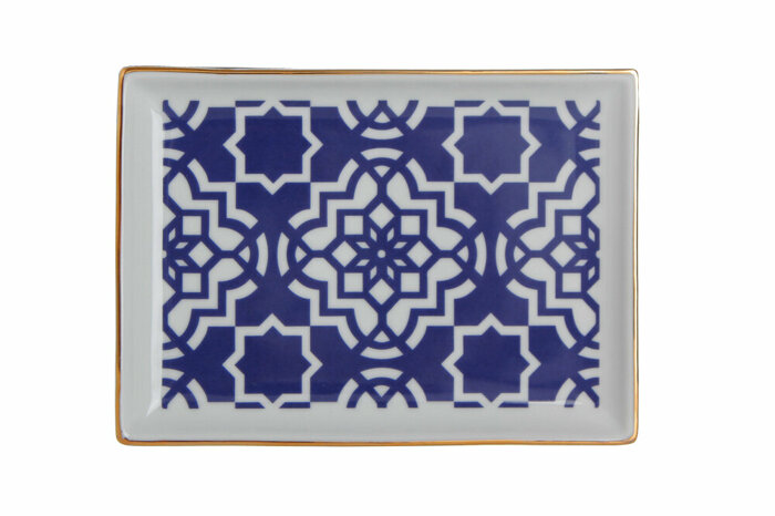 Morocco Desen7 Mor Kahvaltı Tabağı 18cm