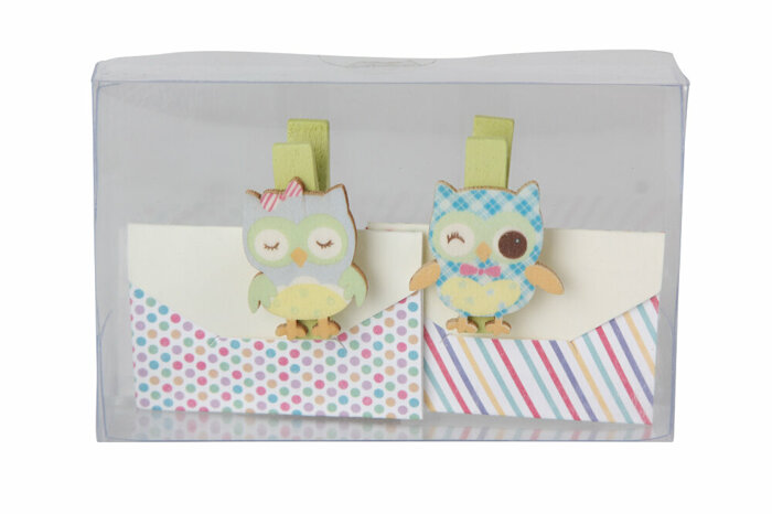 Wood Baykuş Ahşap Mandal