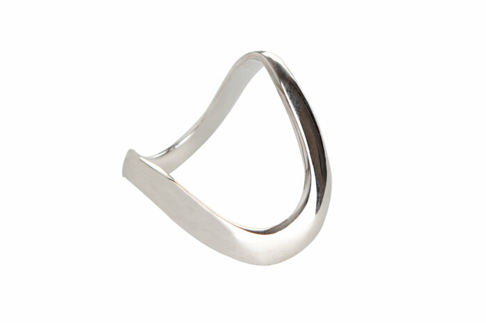 Brass Platin Yüzük Peçetelik