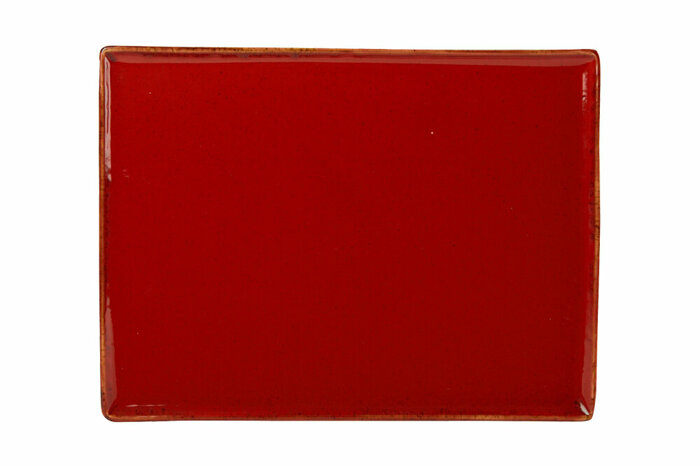 Seasons Kırmızı Kahvaltı Tabağı 35cm