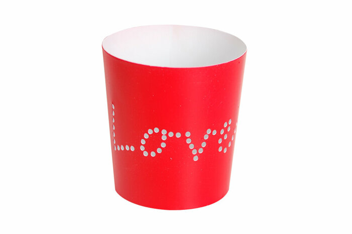 Natal Love Tealight 8cm