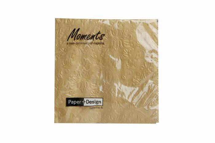 Moments Ornament Gold Kağıt Peçete 16lı