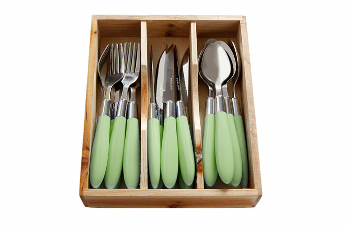 Trendy Yeşil 18 Parça Tatlı Takımı