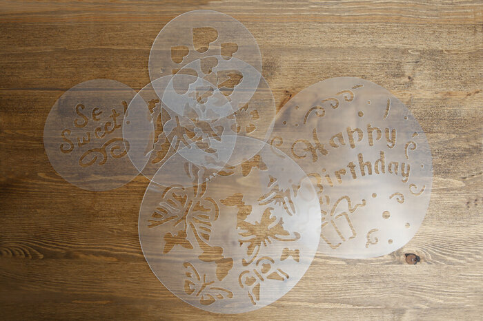 Party Kek Dekorlama 6'lı