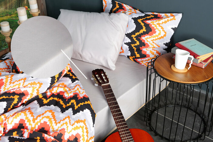 Colore Beyaz Tek Kişilik Lastikli Çarşaf 100x200cm