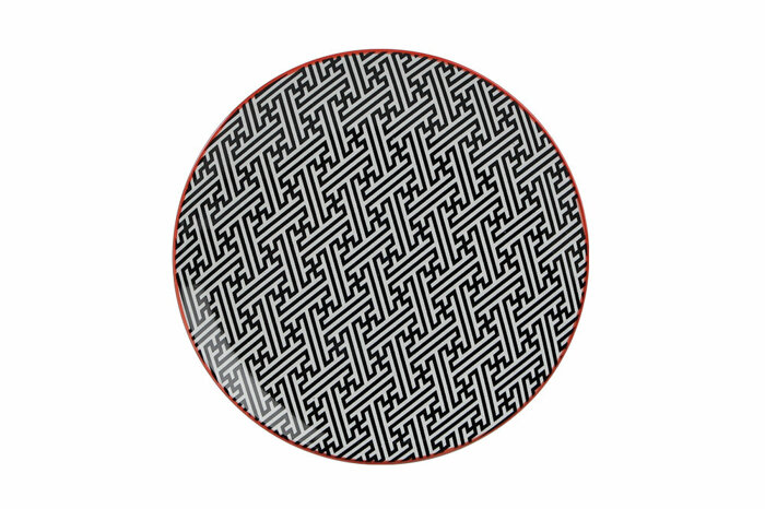 Mix&Match Siyah Tabak 22cm