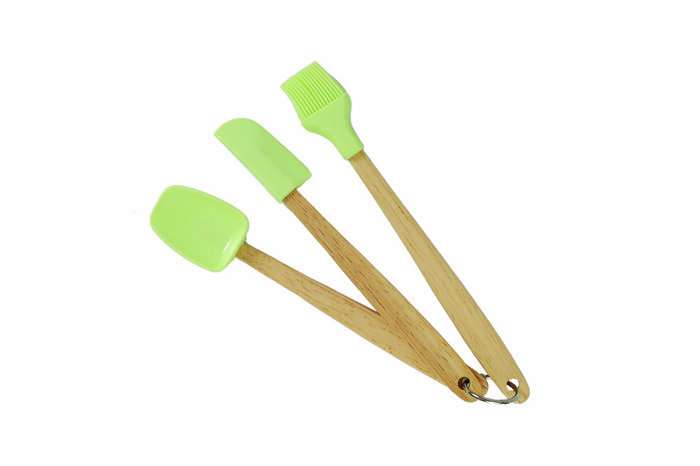 Pale Soft Yeşil Spatula Seti 3'lü