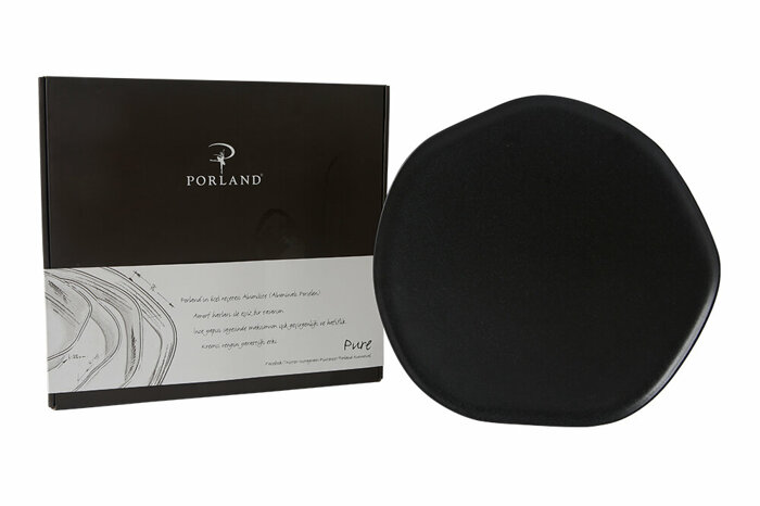 Pure Seasons Siyah Düz Tabak 33cm