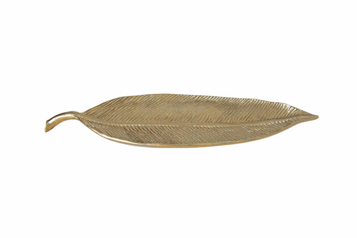 Leaf Gold Dekoratif Tabak 37cm