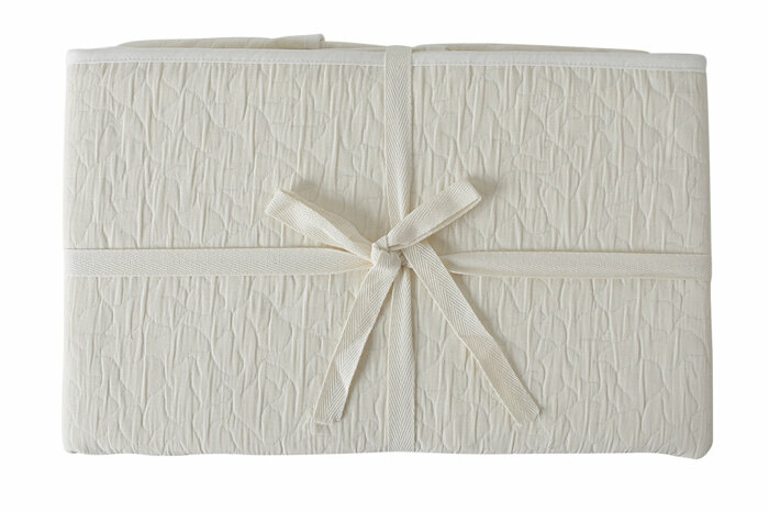 Indigo Kemik Yatak Örtüsü 260x180cm