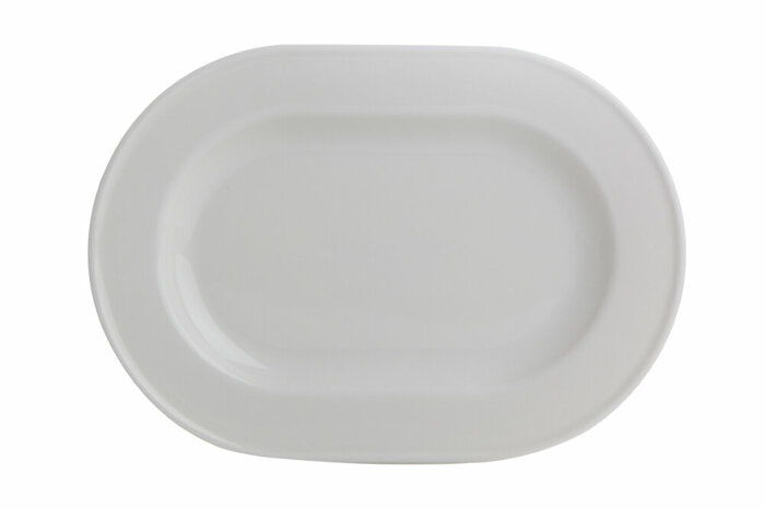 Classic Alumilite Kayık Tabak 30cm