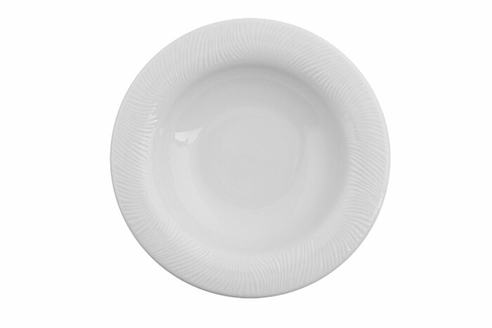 Lara Beyaz Çukur Tabak 30cm