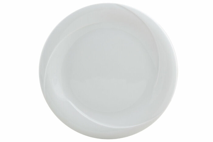 Troy Beyaz Düz Tabak 19cm