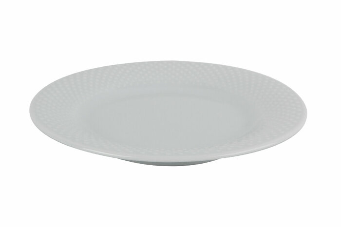 Collet Beyaz Desen2 Düz Tabak 17cm