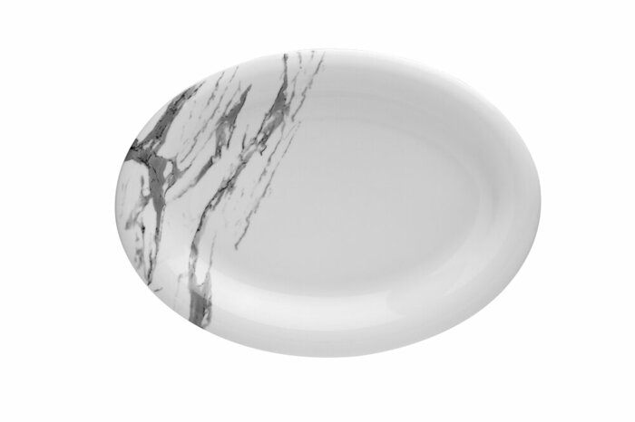 Marbly Kayık Tabak 33cm