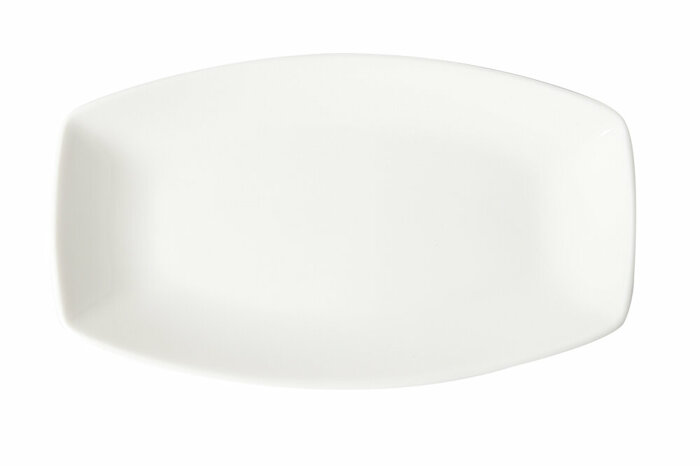 Square Alumilite Kayık Tabak 19cm