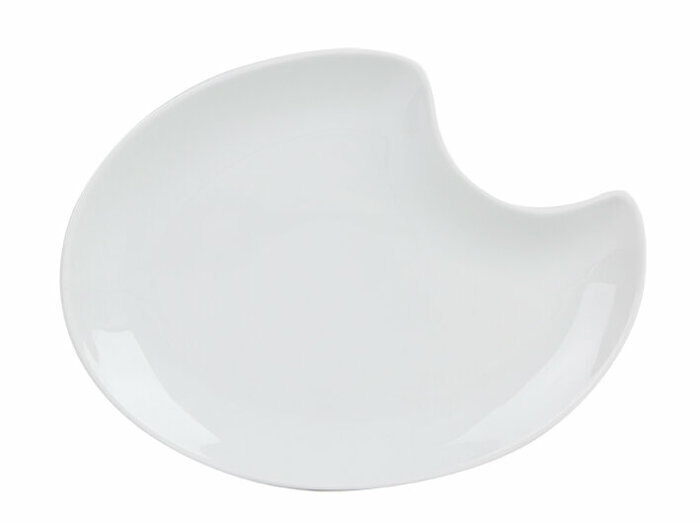 Beyaz Palet Tabak 25cm