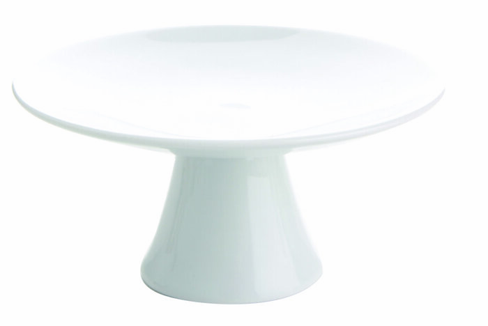 Beyaz Kek&Kurabiye Tabağı 15cm