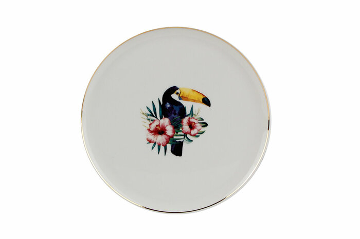 Exotic Desen3 Düz Tabak 20cm