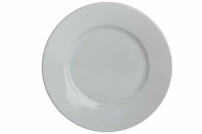 Bella Beyaz Düz Tabak 19cm