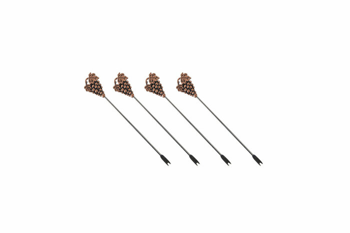 Shiraz Üzüm 4'lü Kokteyl Karıştırıcı 21cm